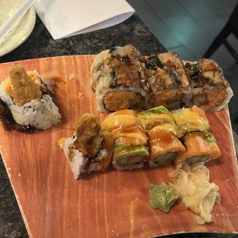 Kintaro Sushi & Hot Pot - Jeep Roll(8pc) Mazda Roll(8pc) - Sushi Bars Near Me - Rocky River, Ohio Kintaro Sushi & Hot Pot - Jeep Roll(8pc) Mazda Roll(8pc) - Sushi Bars Near Me - Rocky River, Ohio
