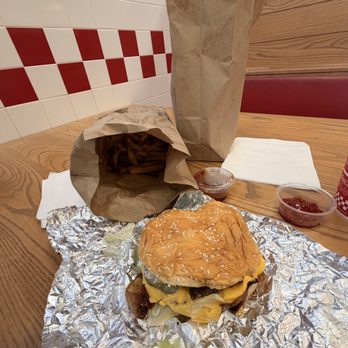 Five Guys - Bacon Cheeseburger - Burgers Near Me - Manassas, Virginia Five Guys - Bacon Cheeseburger - Burgers Near Me - Manassas, Virginia