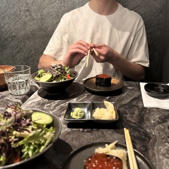 Kuro Nami - Ikura and sald - Japanese Near Me - San Anselmo, California