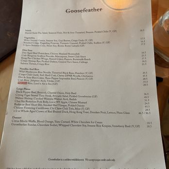GOOSEFEATHER - Updated June 2025 - 890 Photos & 403 Reviews - 49 E