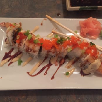 Miyako Sushi Group - Jumping shrimp roll - Sushi Bars Near Me - Spartanburg, South Carolina Miyako Sushi Group - Jumping shrimp roll - Sushi Bars Near Me - Spartanburg, South Carolina
