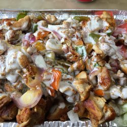Herman's Deli & Catering - Chicken over rice