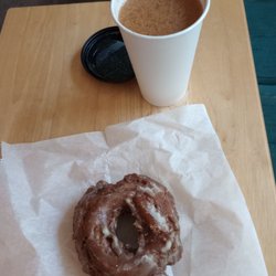 Jack's Donuts - Hot Apple Cider and Apple Cider Donut