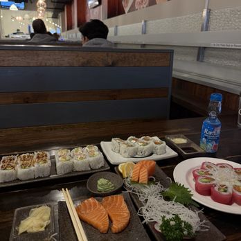 Rocket Sushi - Rock N Roll California Roll Philadelphia Roll Sashimi Regular (12 pcs) Cherry Blossom - Sushi Bars Near Me - San Francisco, California Rocket Sushi - Rock N Roll California Roll Philadelphia Roll Sashimi Regular (12 pcs) Cherry Blossom - Sushi Bars Near Me - San Francisco, California
