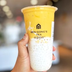 Ben Gong’s Tea - Annandale - A Must-Try: Mango Pomelo Sago Delight!