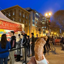 DowntownDC Holiday Market - Lines goes by fast for churros!!