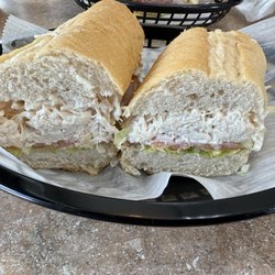 Ryan's Deli Cafe - Chicken salad with lettuce tomato and onion