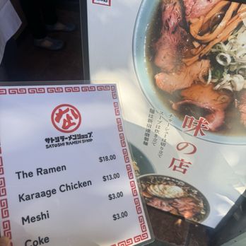 Satoshi Ramen Shop - Ramen Near Me - Burlingame, California