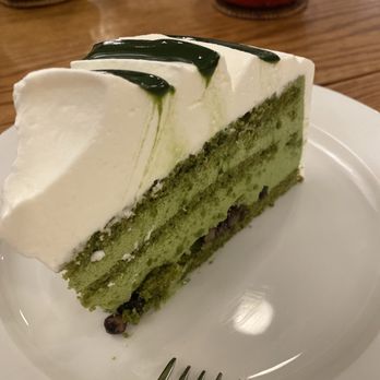HARBS SoHo - Macha mousse cake. - Bakeries Near Me - New York, New York HARBS SoHo - Macha mousse cake. - Bakeries Near Me - New York, New York