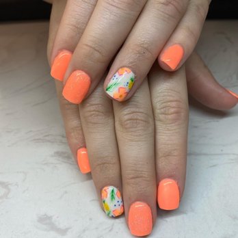 The Nail Babes - Dip powder nails with art - Nail Salons Near Me - Abilene, Texas