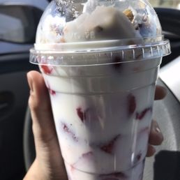 FRESAS con crema