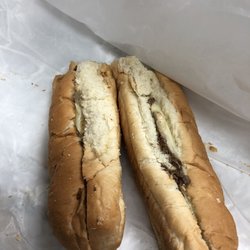 Oswego Sub Shop - A supposed philly cheese steak. You can't be serious!