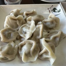 Pork & Leek dumplings Pork & Leek dumplings