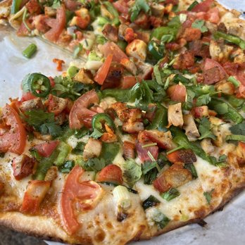 Curry Pizza - Tikka Masala Pizza - Indian Near Me - Lehi, Utah