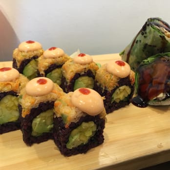 Beyond Sushi - Spicy Mang Roll and Nutty Buddy Wrap - Sushi Bars Near Me - New York, New York