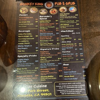 Monkey King Pub & Grub