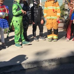 Ahrens Child Care Center - Halloween costume parade.