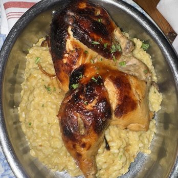 FINKA Table & Tap - Grilled Chicken with Chicharro Orzo - Asian Fusion Near Me - Miami, Florida FINKA Table & Tap - Grilled Chicken with Chicharro Orzo - Asian Fusion Near Me - Miami, Florida