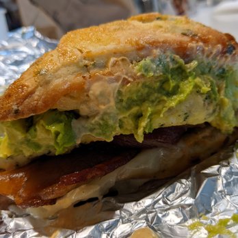 Salt and Sugar Cafe and Bakery - Bacon and Egg with Avocado - Coffee & Tea Near Me - Seattle, Washington Salt and Sugar Cafe and Bakery - Bacon and Egg with Avocado - Coffee & Tea Near Me - Seattle, Washington