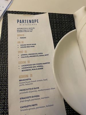 Menu photo 3 Partenope Ristorante Dallas, TX Menu photo 3 Partenope Ristorante Dallas, TX