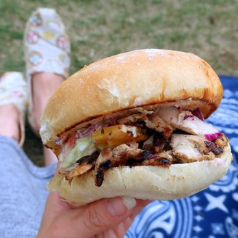 Drift Mobile Eatery - a person holding a sandwich - Food Trucks Near Me - Edmonton, Alberta Drift Mobile Eatery - a person holding a sandwich - Food Trucks Near Me - Edmonton, Alberta