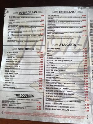 Menu photo 5 Monterrey Mexican Restaurant Suwanee, GA