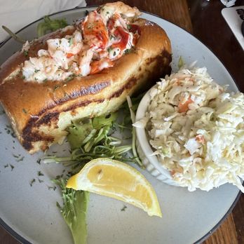 Bunky's Raw Bar & Grill - Lobster Roll and Cole Slaw - Sports Bars Near Me - Indialantic, Florida Bunky's Raw Bar & Grill - Lobster Roll and Cole Slaw - Sports Bars Near Me - Indialantic, Florida