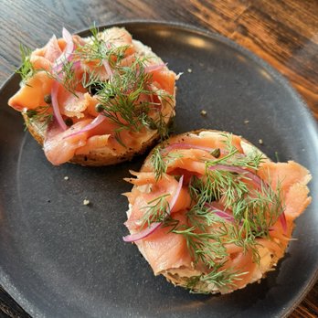 Alchemist Coffee Project - Salmon bagel - Coffee & Tea Near Me - Los Angeles, California