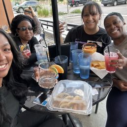 Me and my girls have a fantastic time
