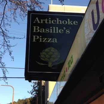 Artichoke Basille's Pizza - Sign - Pizza Near Me - Berkeley, California