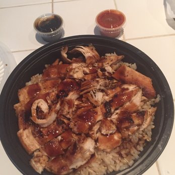 WaBa Grill - All white meat chicken bowl with brown rice. - Fast Food Near Me - Fontana, California WaBa Grill - All white meat chicken bowl with brown rice. - Fast Food Near Me - Fontana, California