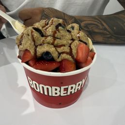 Billy's Breakfast with added bombtella topping 10/10
