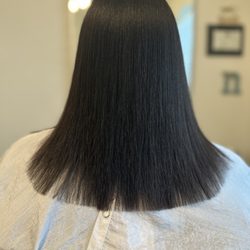 The Blueprint Hair Salon - Natural hair split ends trimmed