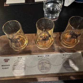 Fallen Oak Distilling - Whiskey tasting flight - Distilleries Near Me - Olney, Maryland Fallen Oak Distilling - Whiskey tasting flight - Distilleries Near Me - Olney, Maryland