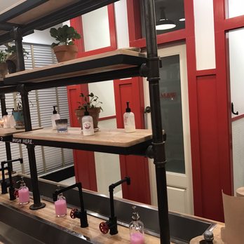 Whiskey Cake Kitchen & Bar - Restroom - New American Near Me - Katy, Texas Whiskey Cake Kitchen & Bar - Restroom - New American Near Me - Katy, Texas
