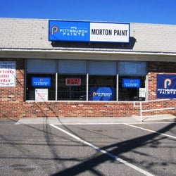 Morton's Paint & Glass - View from Haddonfield Road