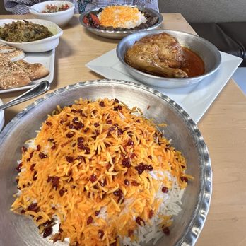 Nina’s Persian kitchen - Chicken and barberry rice - Persian/Iranian Near Me - Oklahoma City, Oklahoma Nina’s Persian kitchen - Chicken and barberry rice - Persian/Iranian Near Me - Oklahoma City, Oklahoma