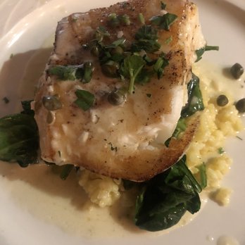Bistro 13 - Chilean bass with lemon risotto - Bars Near Me - Camarillo, California