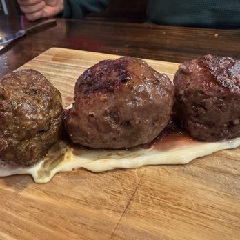 Game - L-R (yak, Venison Meatball Sampler, Kangaroo Meatball Sampler) - Burgers Near Me - Louisville, Kentucky Game - L-R (yak, Venison Meatball Sampler, Kangaroo Meatball Sampler) - Burgers Near Me - Louisville, Kentucky