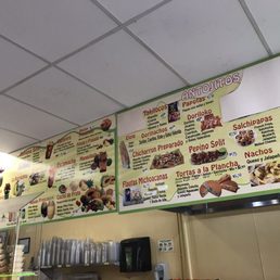 The menu
