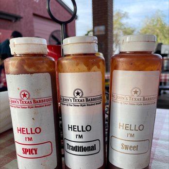 Big John's Texas BBQ - Sauce selections - Barbeque Near Me - Page, Arizona
