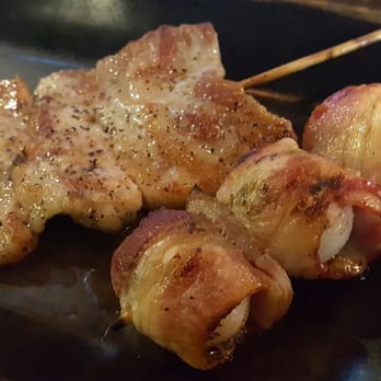 Yataimura Maru - Happy hour prices mean you should definitely get the pork belly skewers and the bacon-wrapped quail eggs. - Sushi Bars Near Me - Portland, Oregon Yataimura Maru - Happy hour prices mean you should definitely get the pork belly skewers and the bacon-wrapped quail eggs. - Sushi Bars Near Me - Portland, Oregon