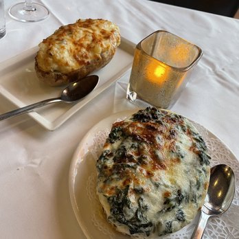 Rails Steakhouse - Spinach and potato - Steakhouses Near Me - Towaco, New Jersey