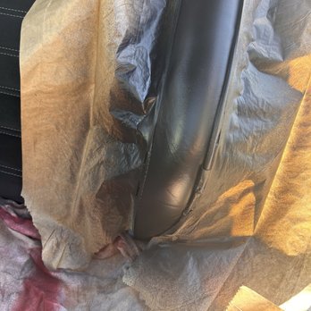 Prime Interiors - Photo from frank updating me in real time while doing the repair. - Auto Detailing Near Me Prime Interiors - Photo from frank updating me in real time while doing the repair. - Auto Detailing Near Me