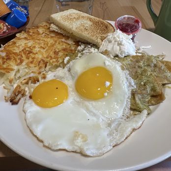 The Egg & Us - Chilaquiles with green sauce. - Breakfast & Brunch Near Me - Issaquah, Washington The Egg & Us - Chilaquiles with green sauce. - Breakfast & Brunch Near Me - Issaquah, Washington