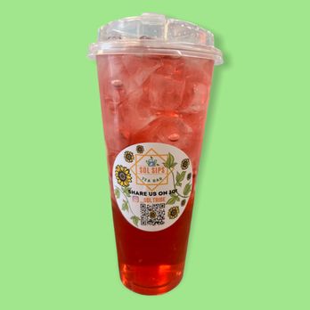 SOL Sips Tea Bar - Prickly Pear Rose - Tea Rooms Near Me - Yuma, Arizona