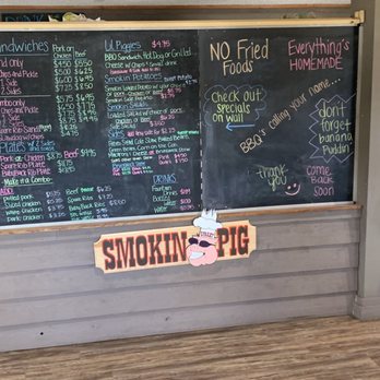 Smokin Pig - Menu options - Barbeque Near Me - Midway, Georgia Smokin Pig - Menu options - Barbeque Near Me - Midway, Georgia