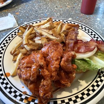 River City Diner - Buffalo Chicken sandwich. Delicious! - Diners Near Me - Midlothian, Virginia
