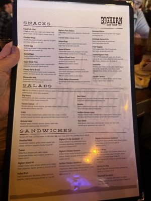 Menu photo 2 Bighorn Tavern Reno, NV