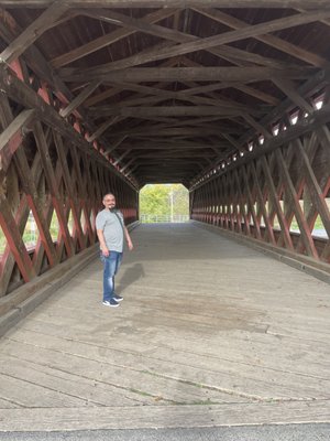 Historic Sachs Covered Bridge by null